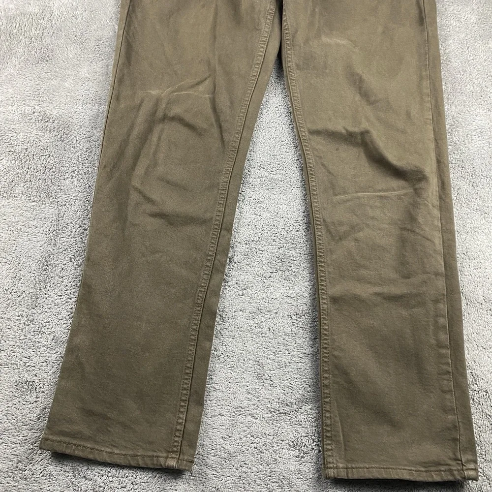 Hollister Epic Flex Slim Straight Jeans Mens 32x29 Tan‎ Low Rise